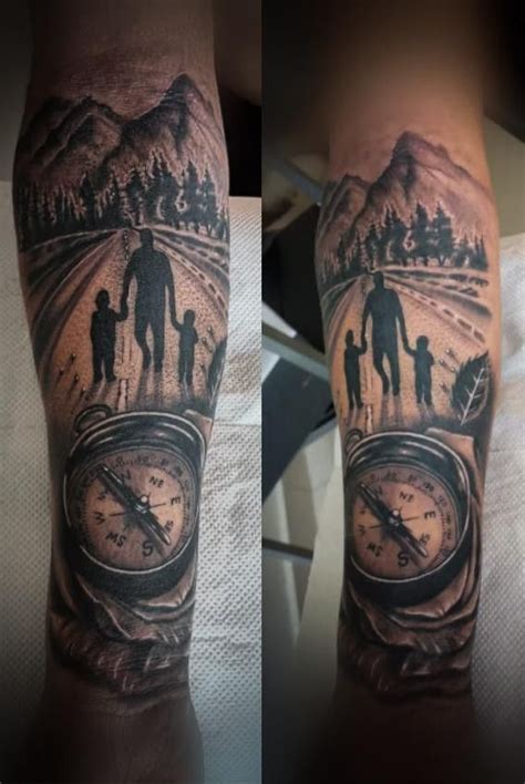 tatuajes de padre e hijo|Tatuajes de padre e hijo